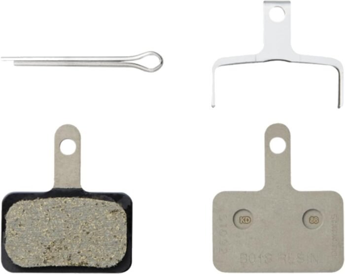 SHIMANO B05S-RX Disc Brake Pad and Spring - Resin Compound, Stainless Steel Back Plate