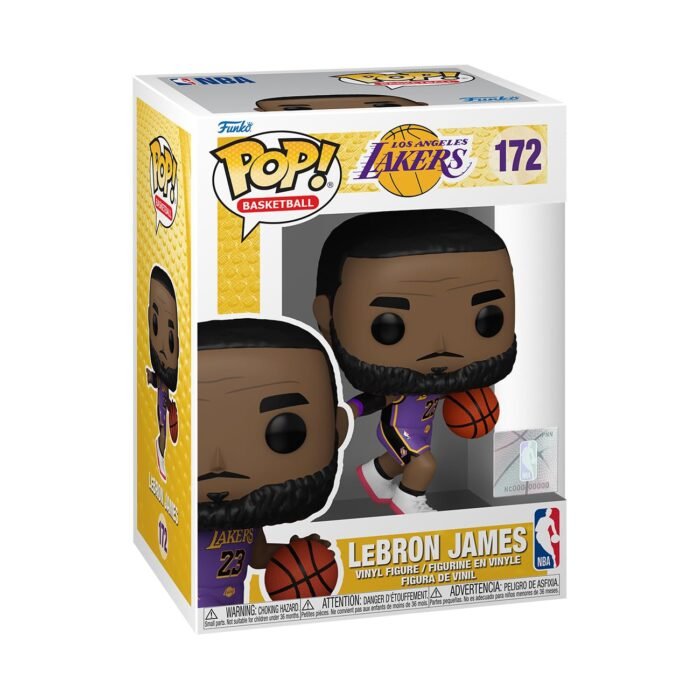 Funko POP! NBA: Lakers - Lebron James - Collectable Vinyl Figure - Gift Idea - Official Merchandise - for Kids & Adults - Sports Fans - Model Figure for Collectors and Display